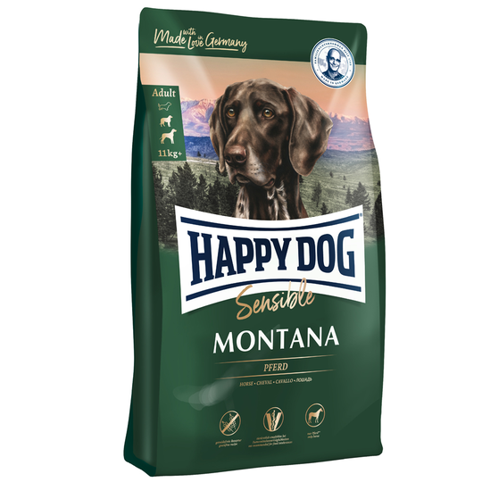 Ekonomipack: 2 x stora påsar Happy Dog Supreme till lågt pris! Sensible Montana (2 x 10 kg)