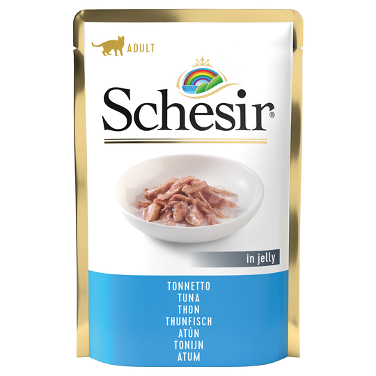 Schesir Jelly Pouch 6 x 85 g Tonfisk