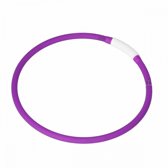 Dogman LED-Halsband Silikon (Lila)