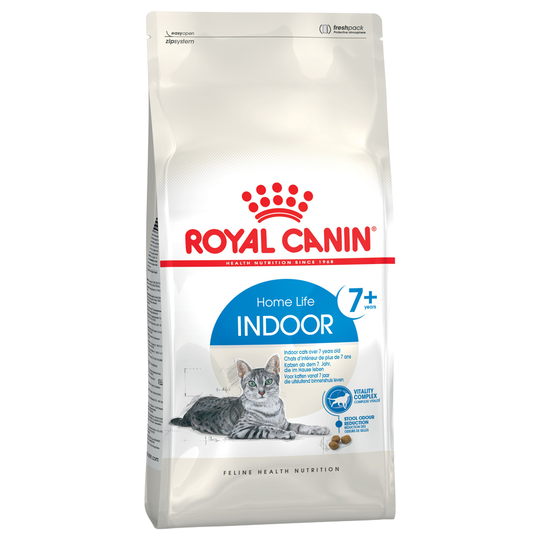 Ekonomipack: 2 x Royal Canin kattfoder till lågpris - Indoor +7 (2 x 3,5 kg)