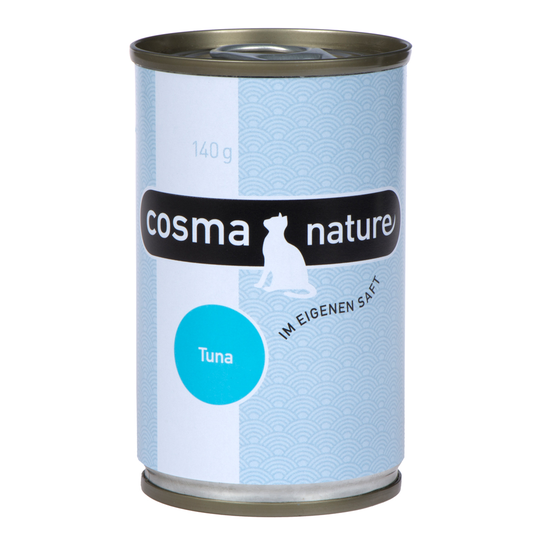 Cosma Nature 6 x 140 g Blandpack: 6 sorter