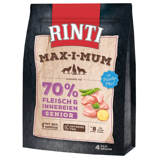 RINTI Max-i-mum Senior Kyckling - 4 kg