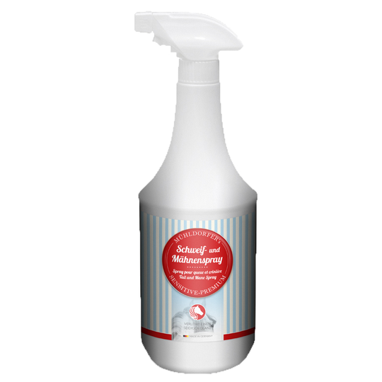Mühldorfer's Sensitiv Premium spray för man och svans - 1000 ml