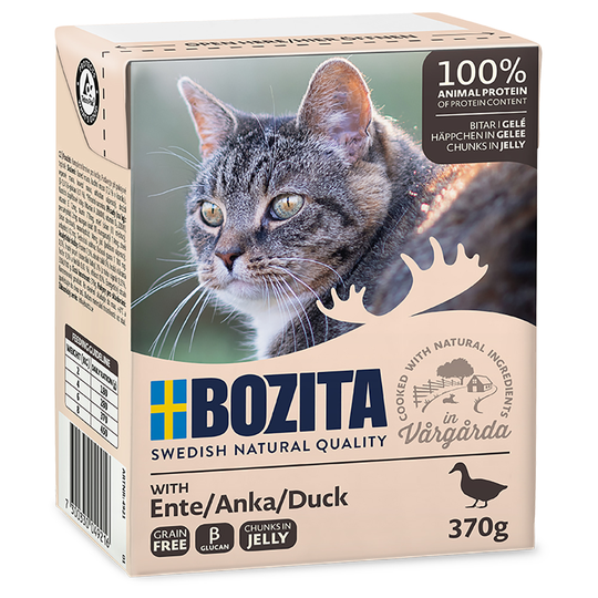 Ekonomipack: 24 x 370 g Bozita bitar i gelé Kalkon