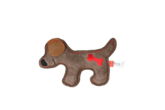 Holland Animal Care - Doggy Doodles Valp/hund-leksak- Brun