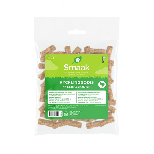 Smaak Hundgodis Kyckling 100 g
