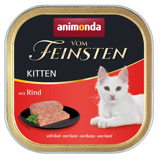 Ekonomipack: Animonda vom Feinsten Kitten 36 x 100 g - Nötkött