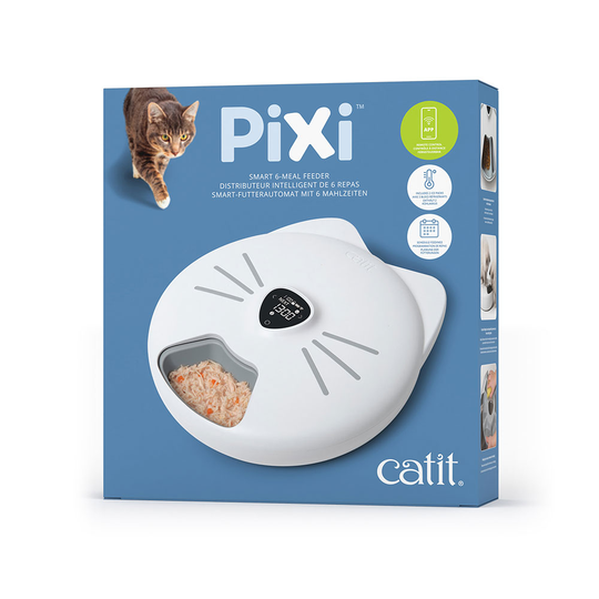 Catit Pixi Smart 6-Meal foderautomat - 6 x 170 ml