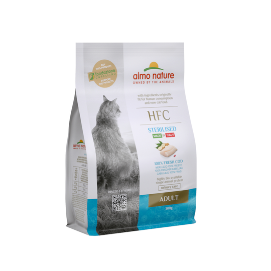 Almo Nature HFC Adult Sterilised Codfish - Ekonomipack: 2 x 300 g
