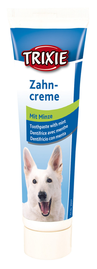 Tandkräm med mintsmak för hund - Tandkräm med köttsmak för hund
