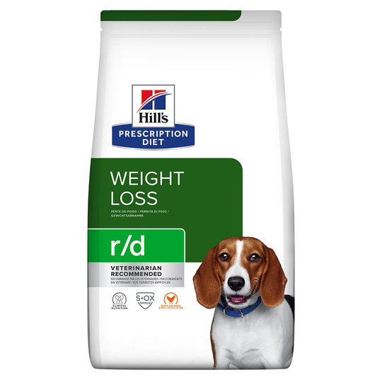 Hill's Prescription Diet r/d Weight Reduction Chicken hundfoder - Ekonomipack: 2 x 10 kg