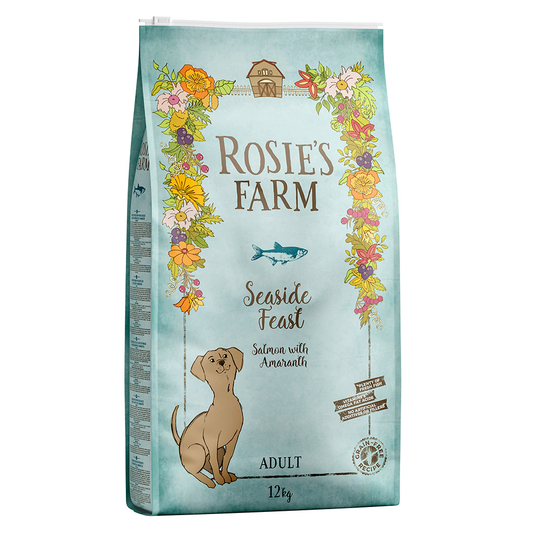 Kanonpris! 12 kg Rosie's Farm (spannmålsfritt) - Lax