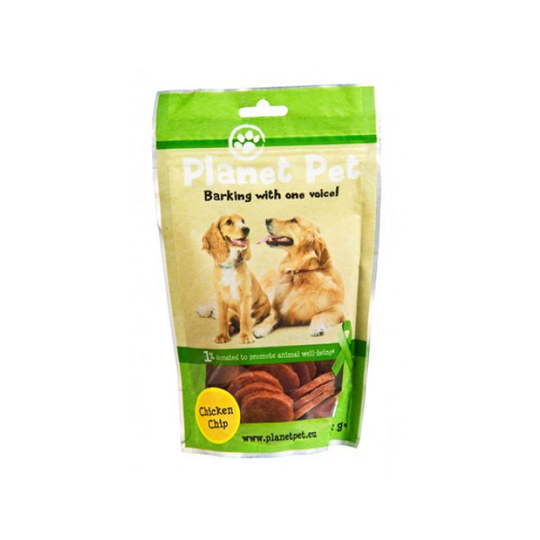 Planet Pet Society Kycklingchips 100 g
